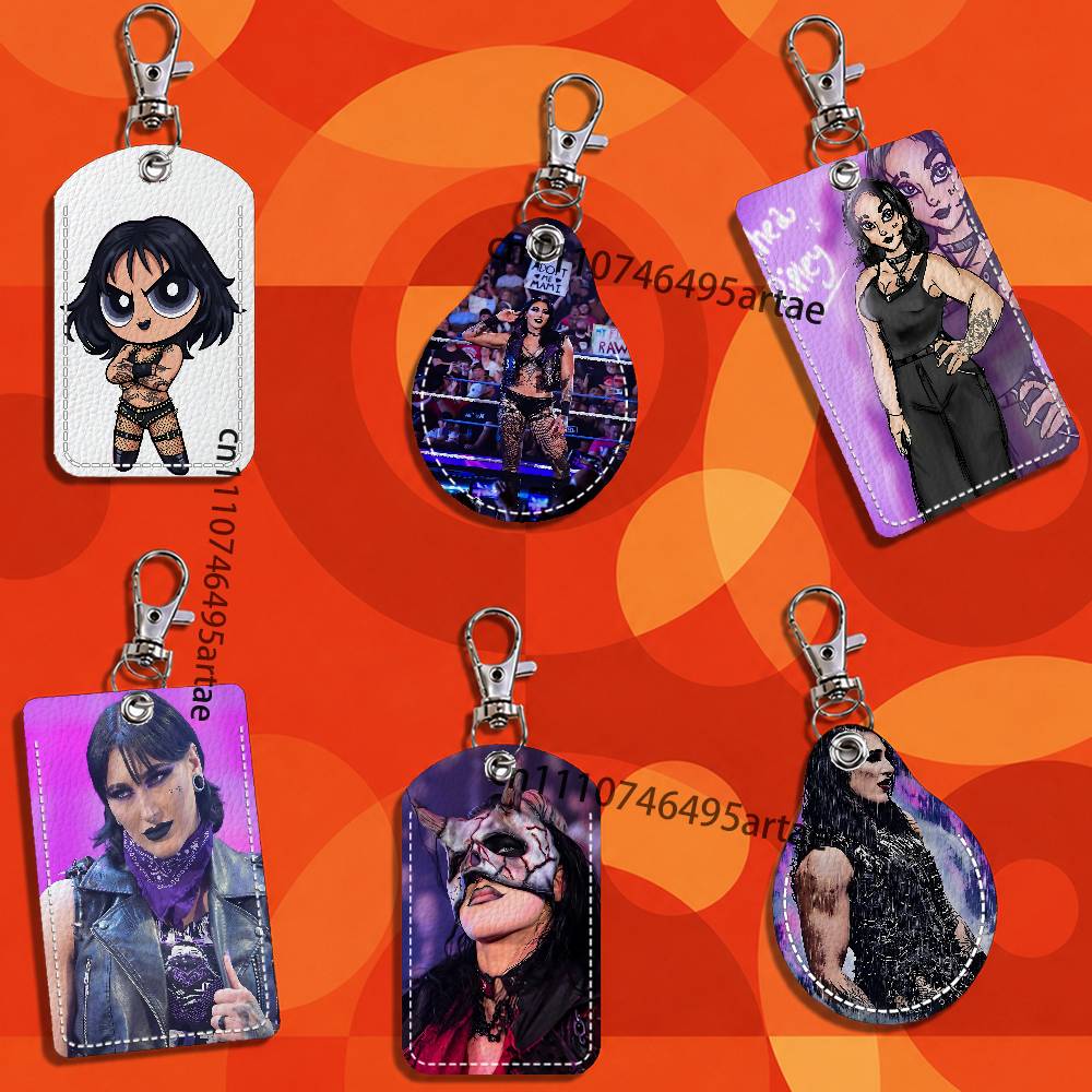 Party Favor Bag - Кожаный чехол-картхолдер Mami Black Rhea Ripley