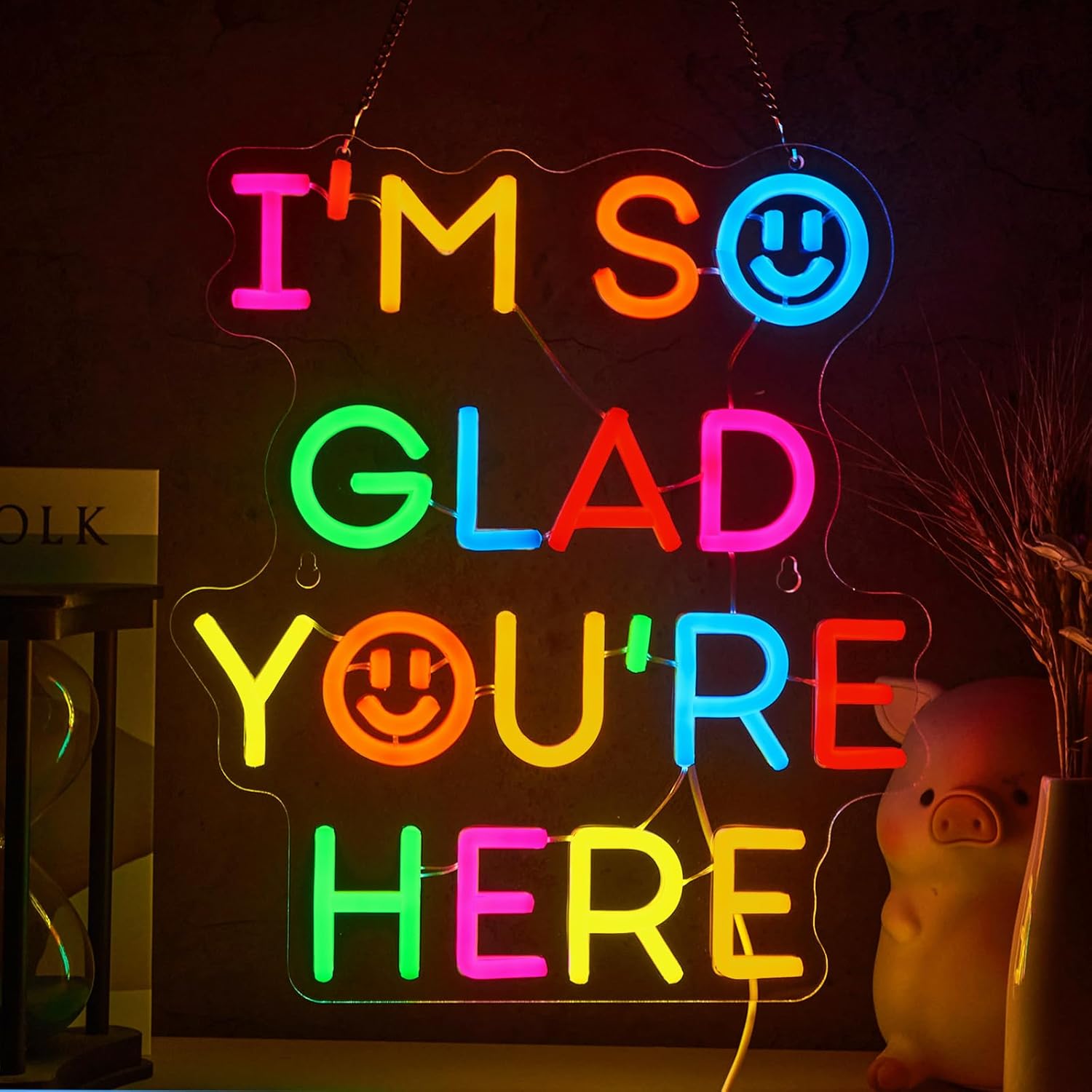 Neon Sign Party - ﻿ Неоновая вывеска «I'm So Glad