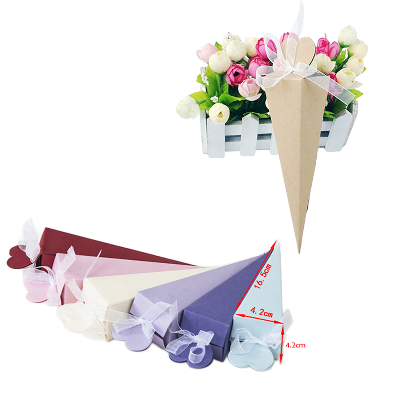 Cotton Candy Cone - 10/20/50 шт., коробочки для мороженого