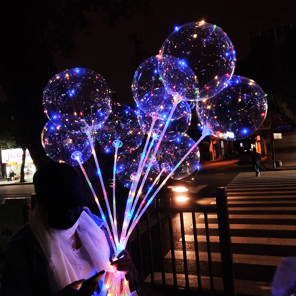 Led Balloon Light - 5/10/15/20 упаковок светодиодных воздушных шаров BoBo