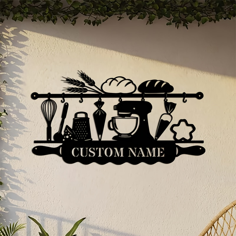 Event Supplies - Персонализированное настенное украшение для кухни из