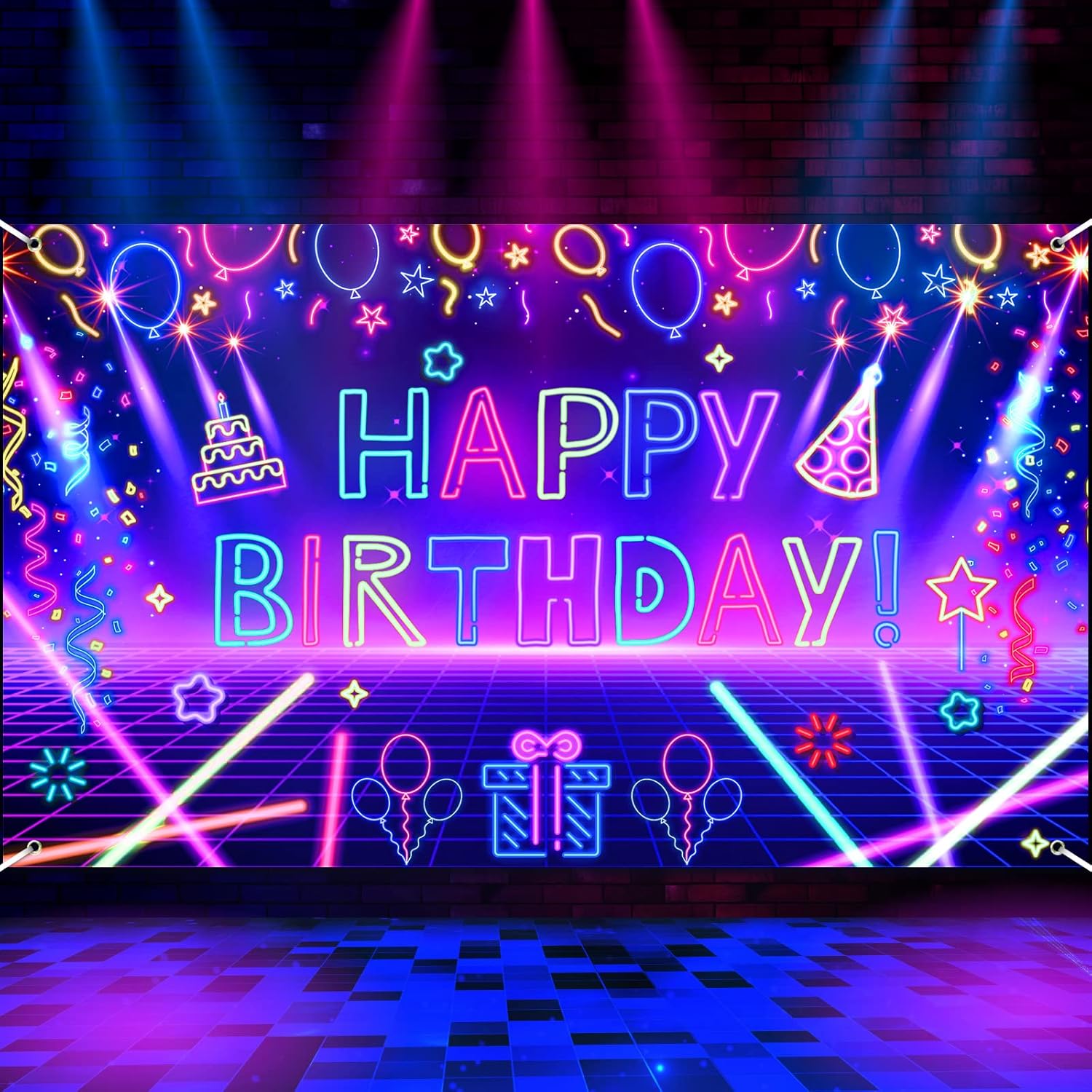 Фон для фотосъемки светящийся  – обзор и цена Let'S Party Event Supply