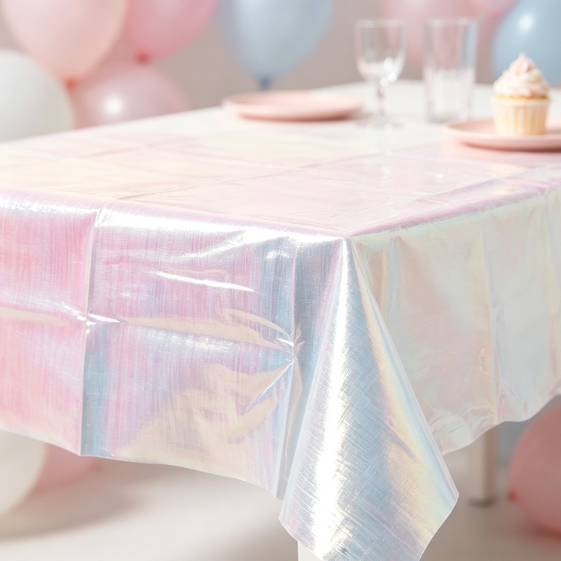 Скатерть-пленка иризирующая 54 – обзор и цена Table Cloth Disposable