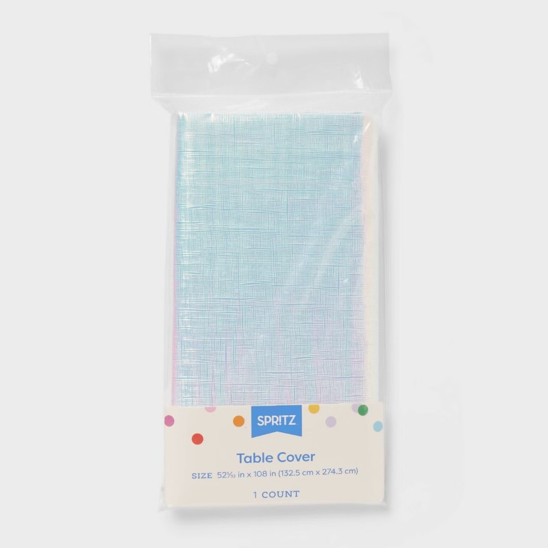 Скатерть-пленка иризирующая 54 – обзор и цена Table Cloth Disposable