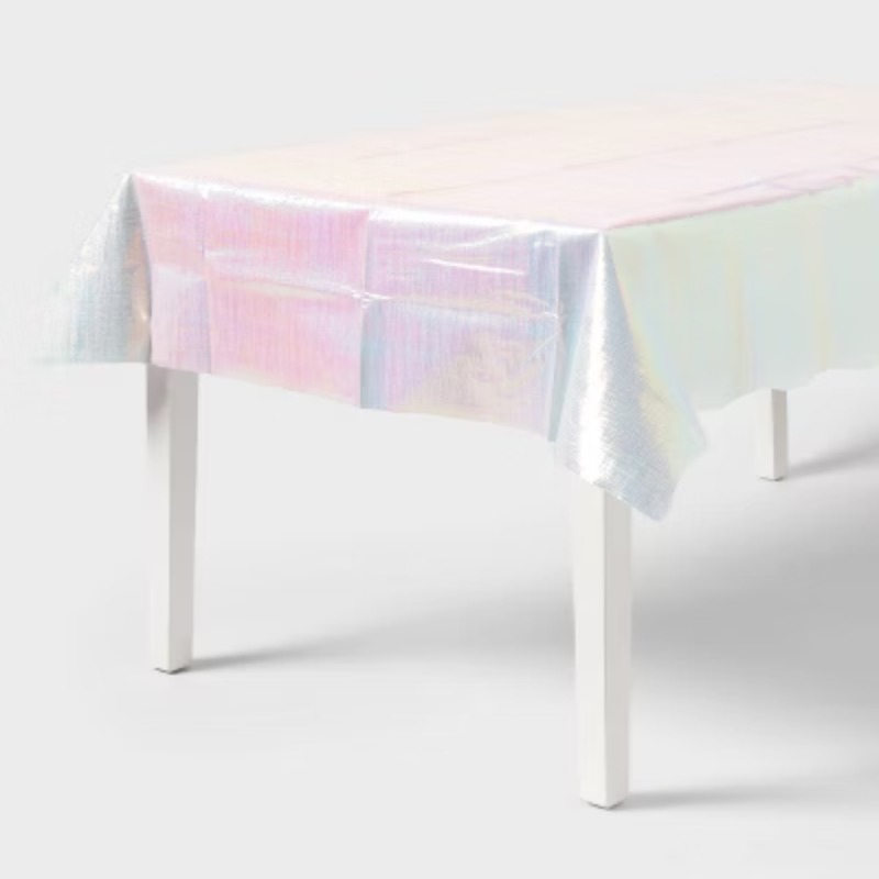 Скатерть-пленка иризирующая 54 – обзор и цена Table Cloth Disposable