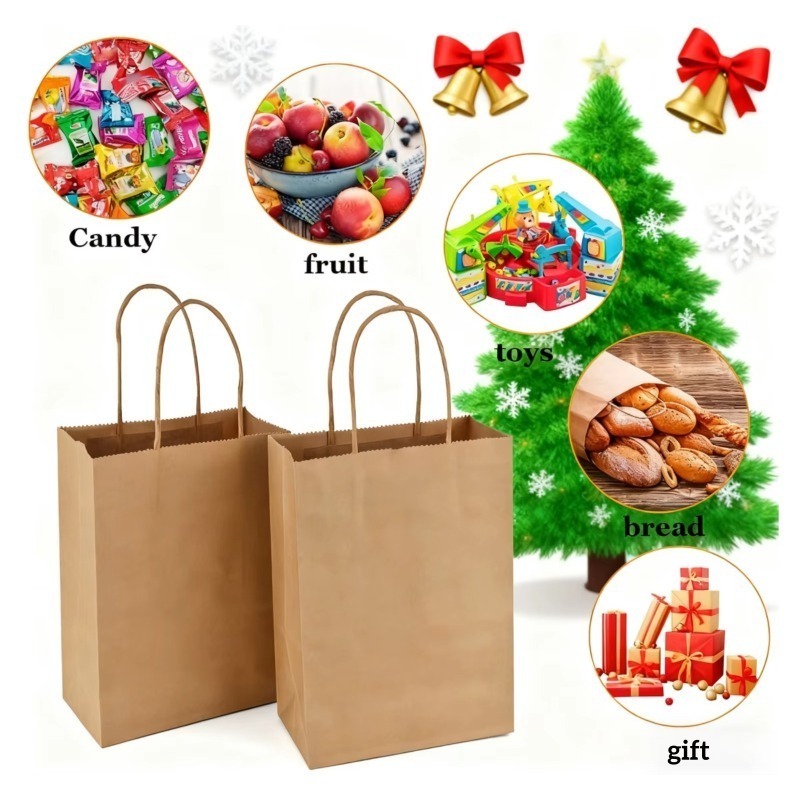 5/10 шт. коричневых крафт-паке – обзор и цена Event Party Shop