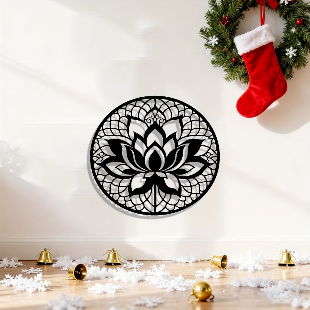 Металлическое настенное панно  – обзор и цена Flower Wall Panel