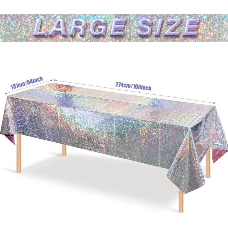 1 шт. одноразовая скатерть из  – обзор и цена Table Cloth Disposable
