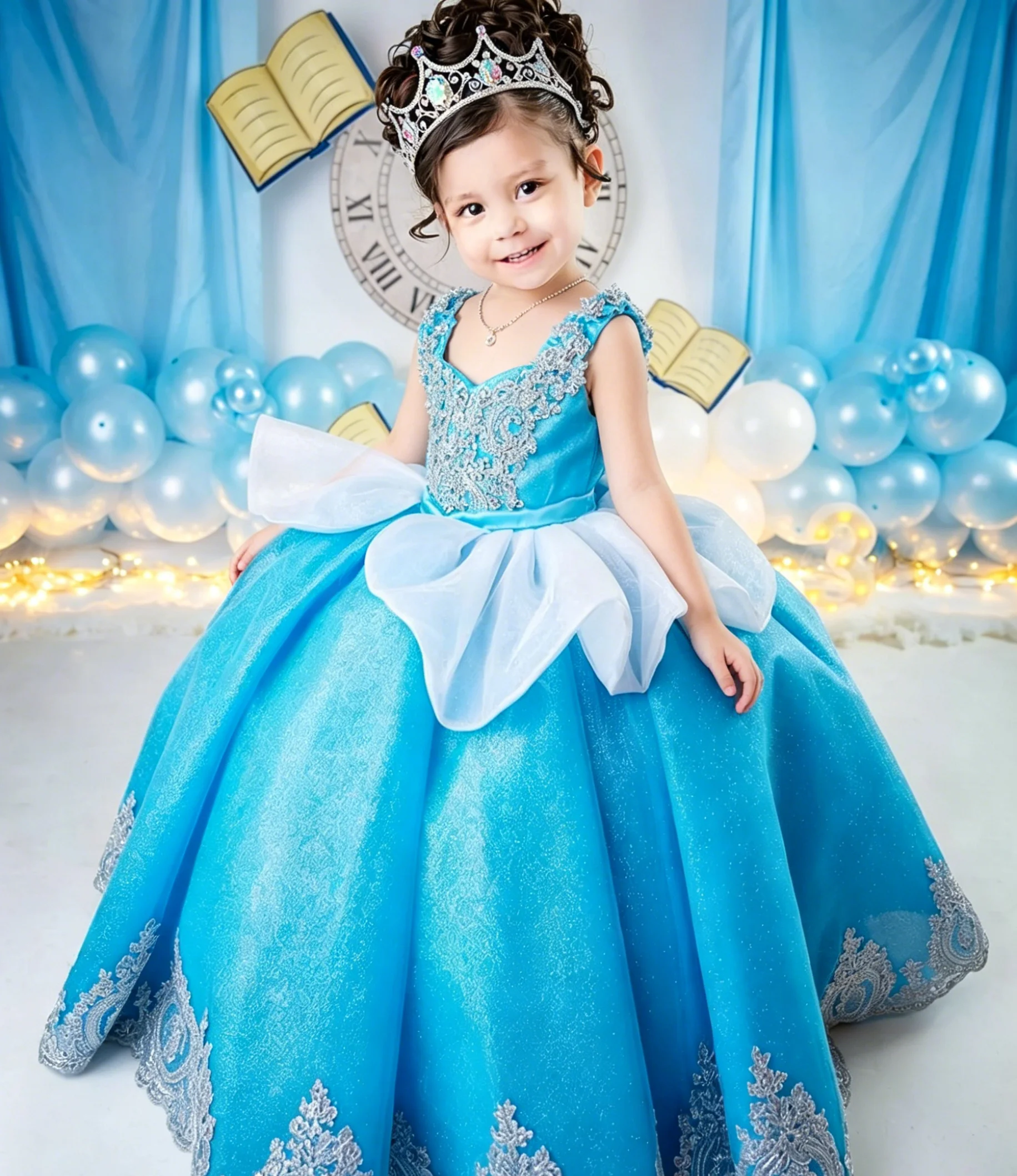 Изысканное детское бальное пла – обзор и цена Birthday Sash Glitter