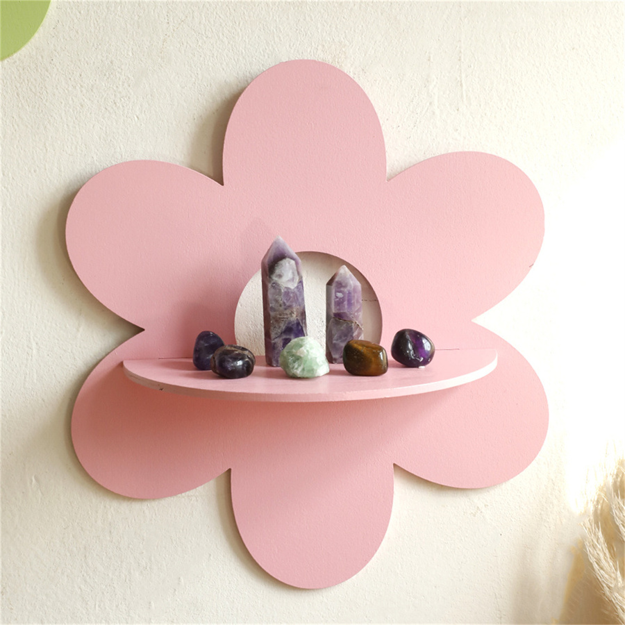 Деревянная настенная полка в ф – обзор и цена Flower Wall Panel