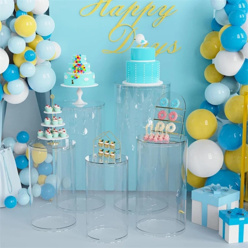 Набор из 3/5 белых цилиндричес – обзор и цена Event Party