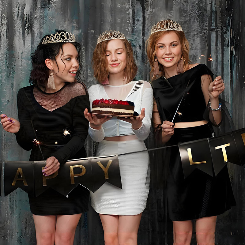 30-50-й день рождения, юбилейн – обзор и цена Birthday Sash Glitter