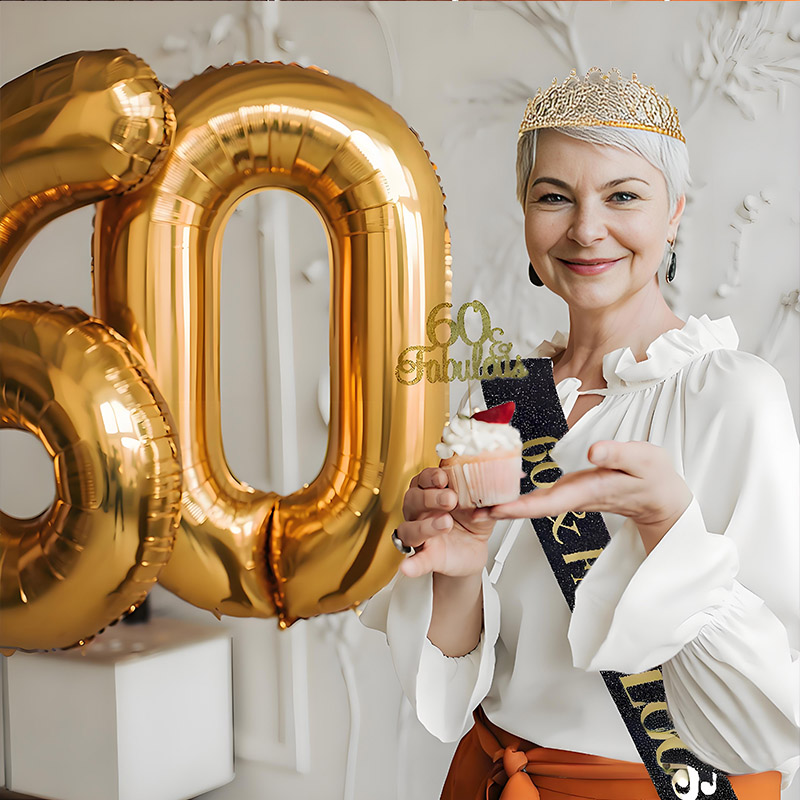 30-50-й день рождения, юбилейн – обзор и цена Birthday Sash Glitter