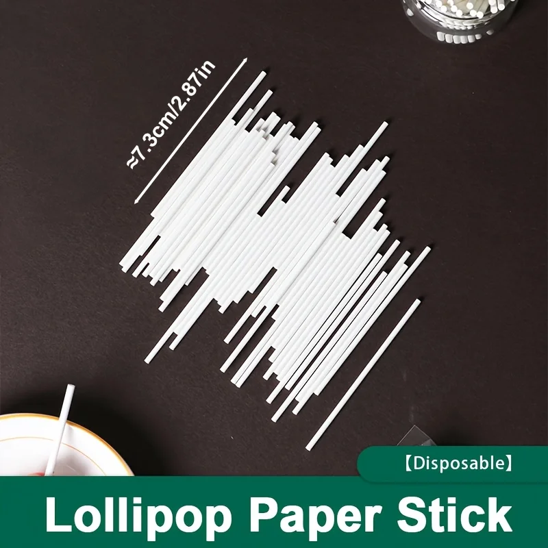 100 шт., одноразовые белые пал – обзор и цена Paper Straw Color