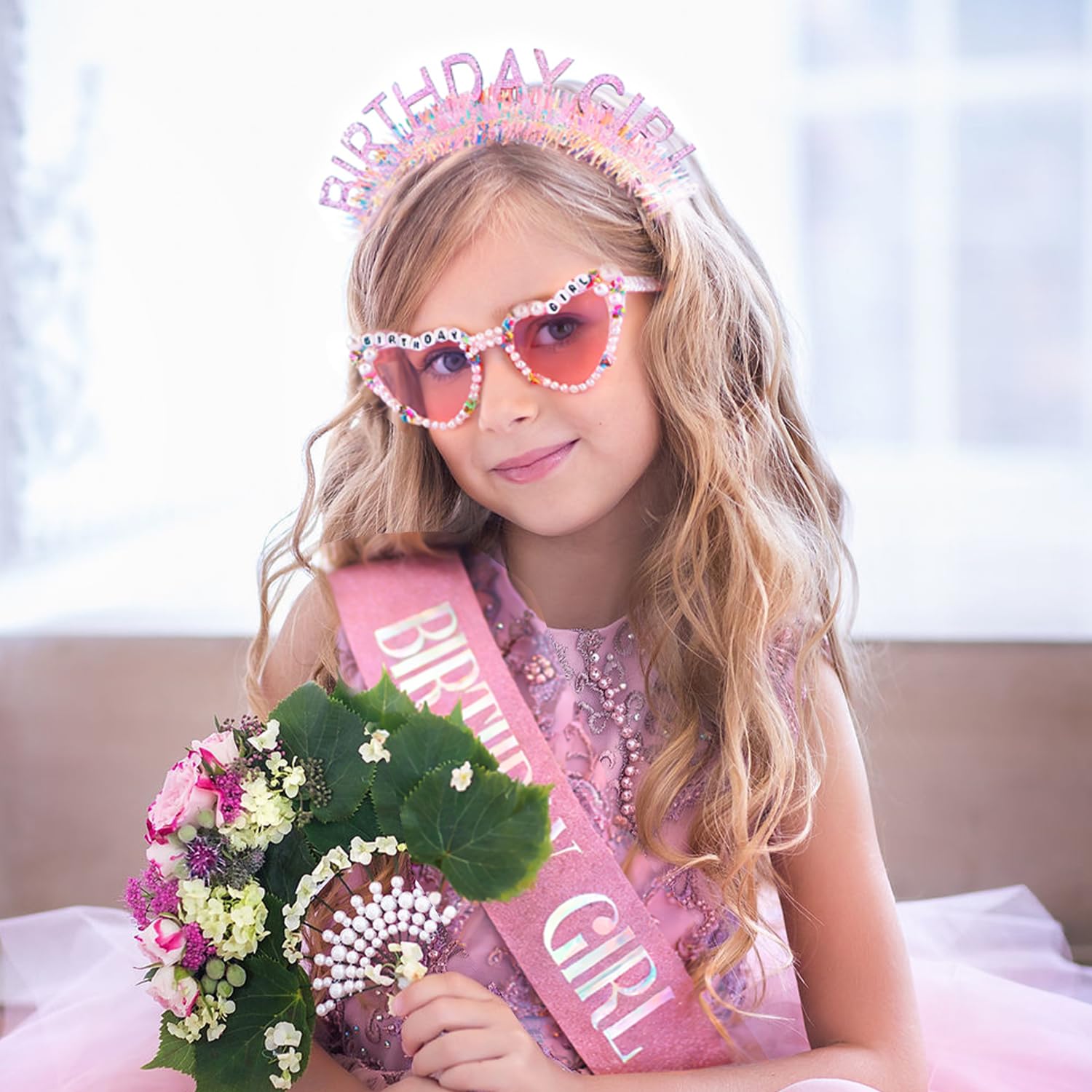 Набор для дня рождения: повязк – обзор и цена Birthday Sash Glitter