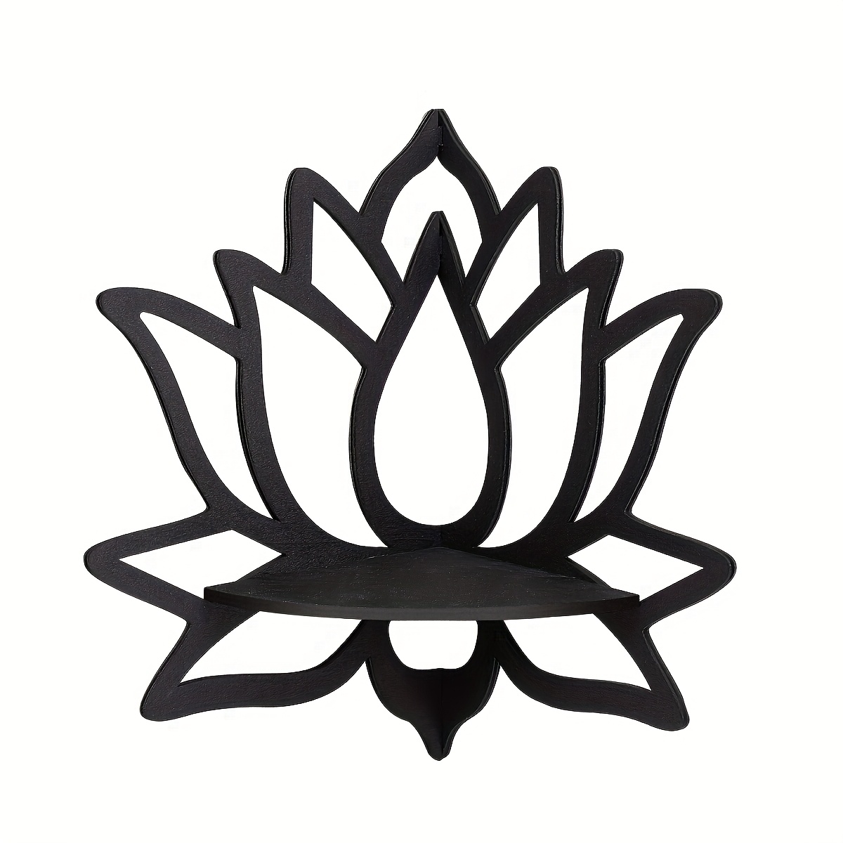 Угловая полка Lotus Corner, на – обзор и цена Flower Wall Panel